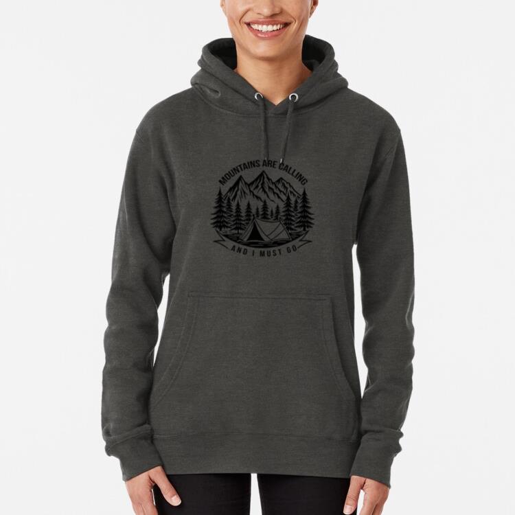 Adventurer Hiking Energetic Graphic Hoodie