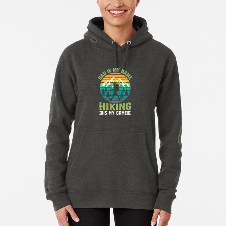 Adventurer Hiking Relaxed Graphic Hoodie