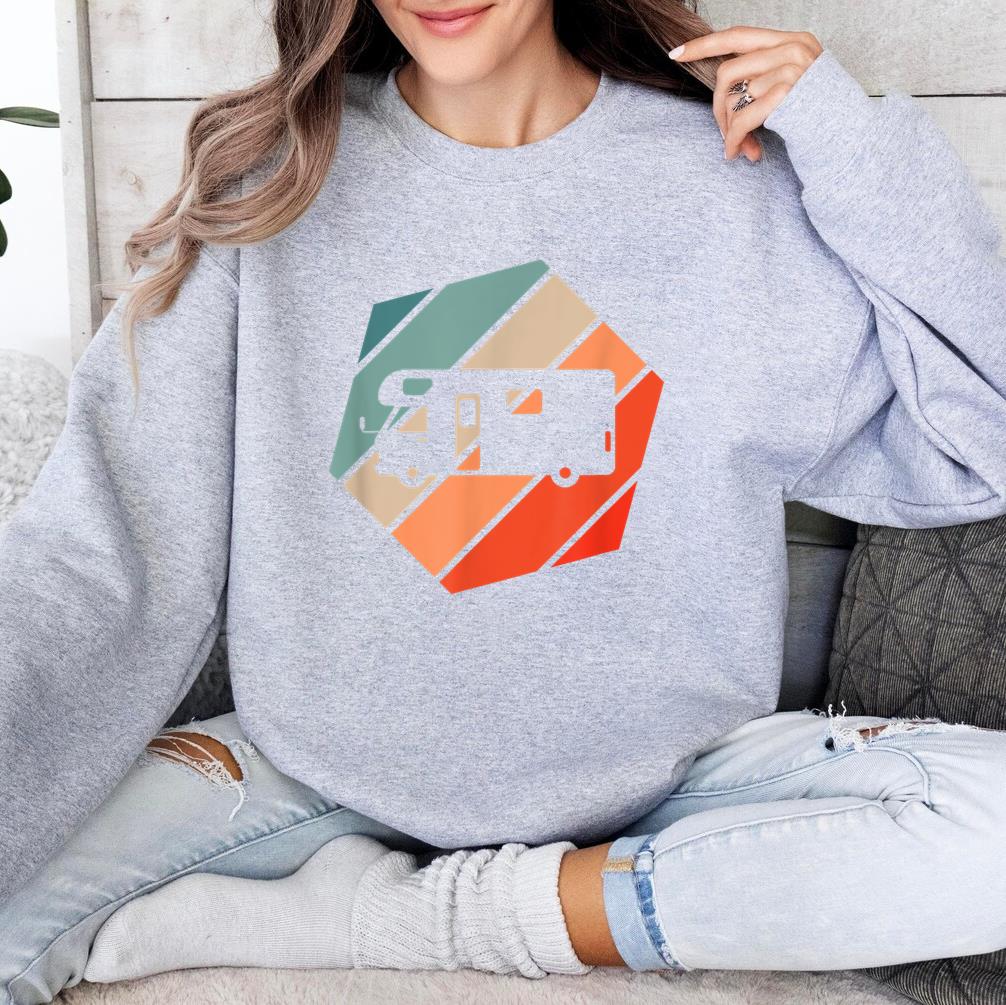 Camping Retro Vintage Sweatshirt