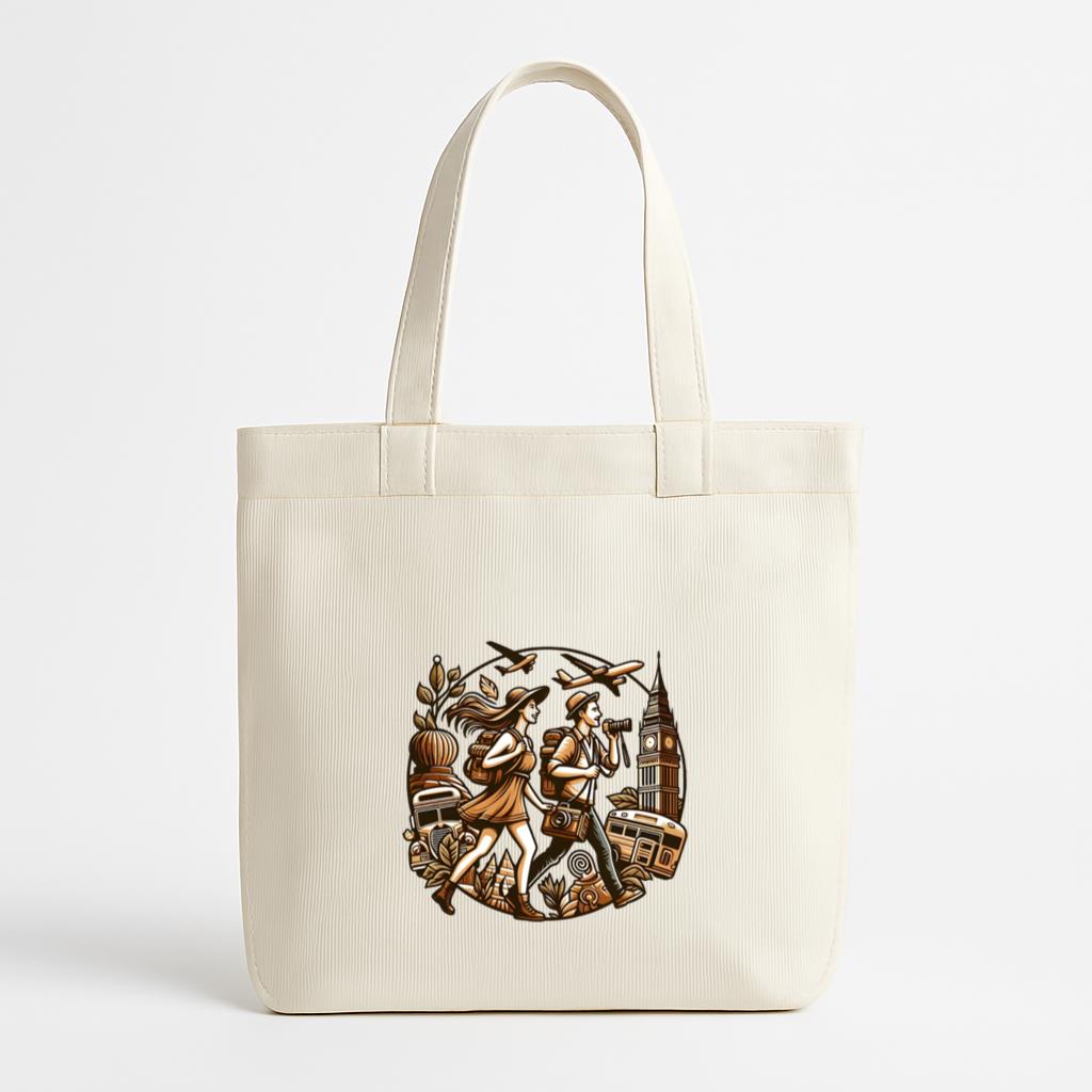Dream Glorious Travelling Camping Canvas Tote Bag