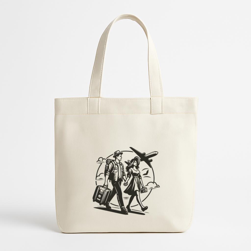 Dream Humble Travelling Camping Canvas Tote Bag