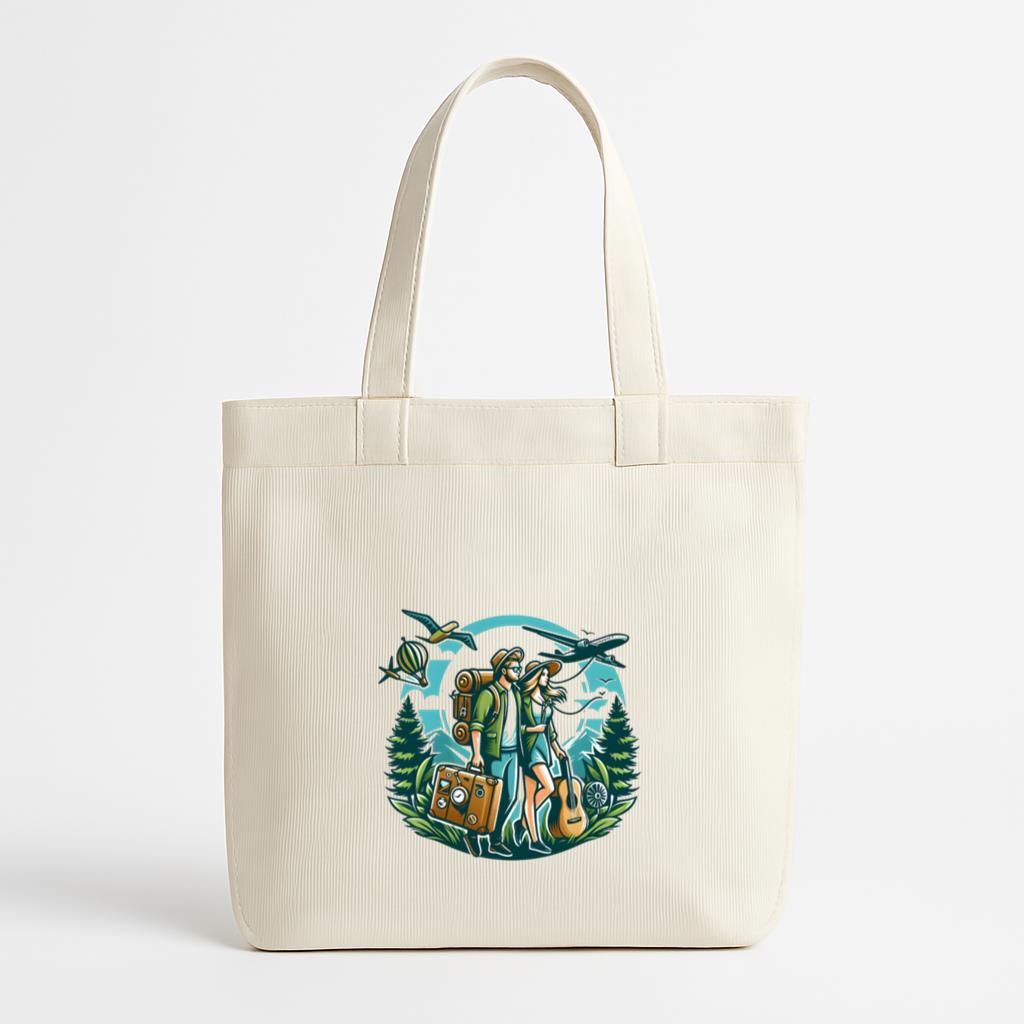 Dream Vivid Travelling Camping Canvas Tote Bag