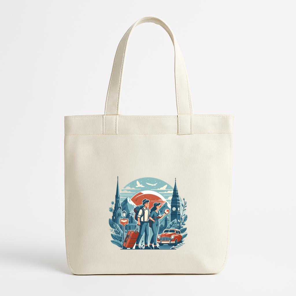 Fair Awesome Travelling Camping Canvas Tote Bag