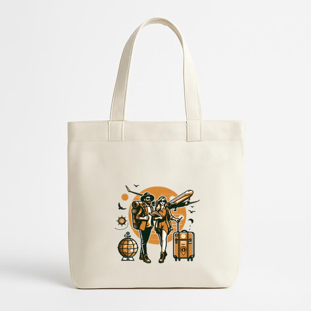 Fair Lovely Travelling Camping Canvas Tote Bag