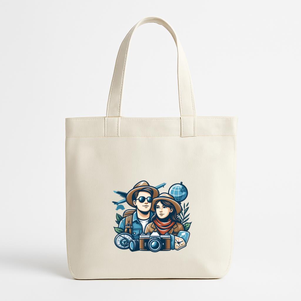 Faith Sweet Camping Travelling Canvas Tote Bag