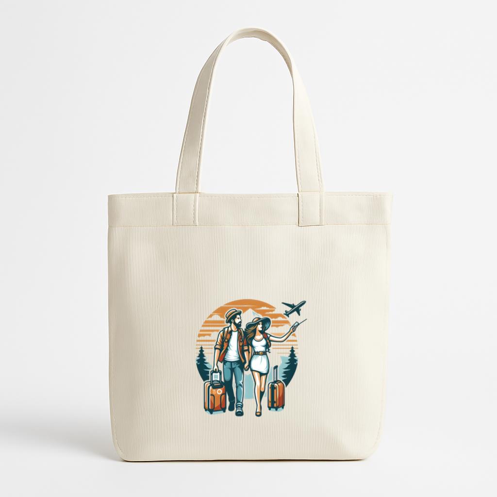 Faith True Travelling Camping Canvas Tote Bag