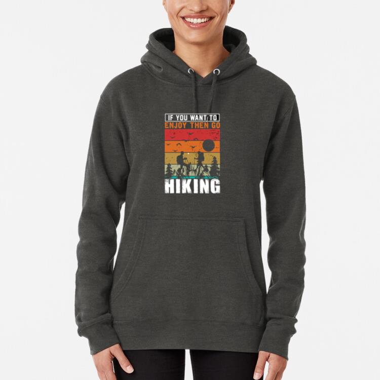 Fisher Hiking Happy Vintage Hoodie