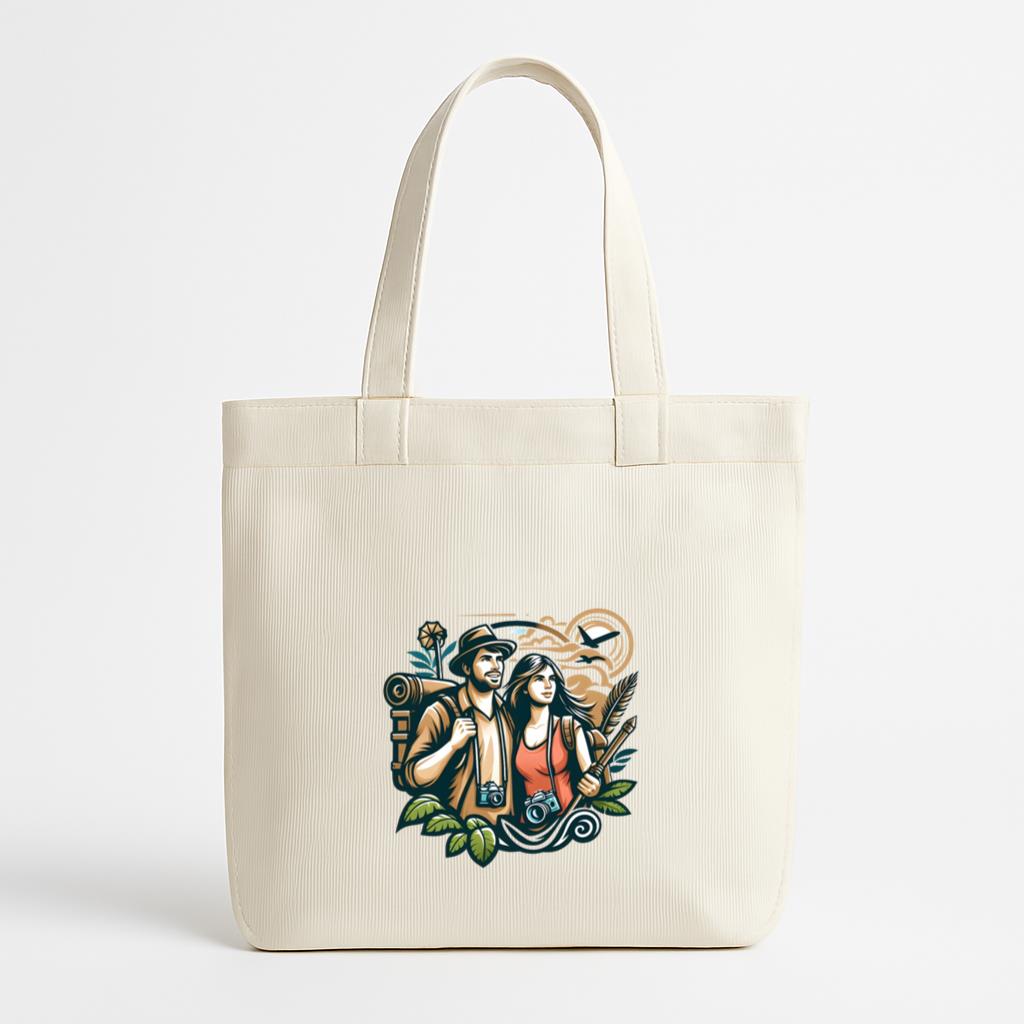 Fresh Beautiful Camping Travelling Canvas Tote Bag