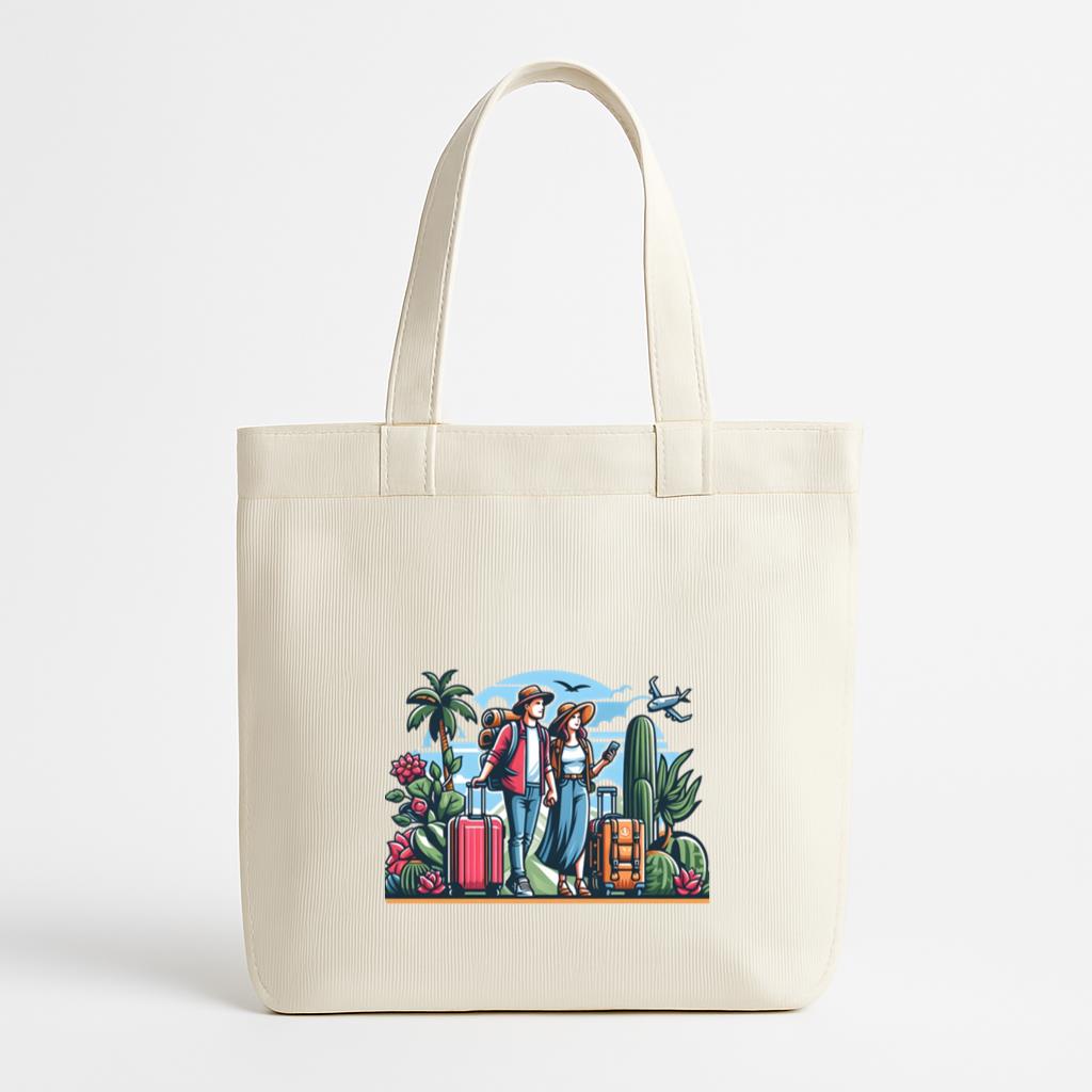 Fresh Breezy Camping Travelling Canvas Tote Bag