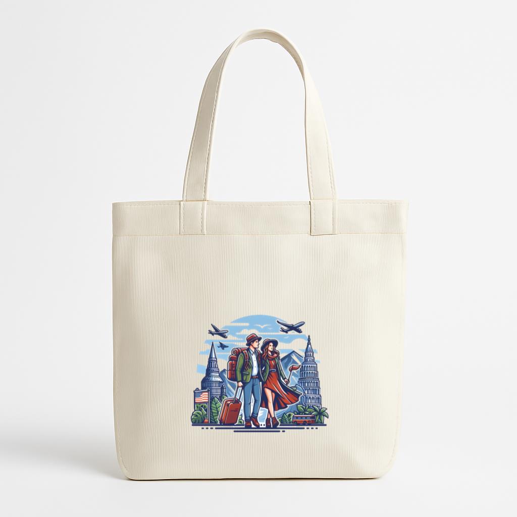 Fresh Brilliant Camping Travelling Canvas Tote Bag
