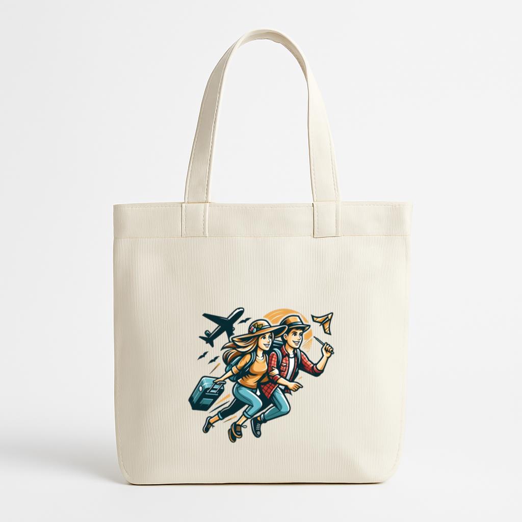 Gentle Elegant Travelling Camping Canvas Tote Bag