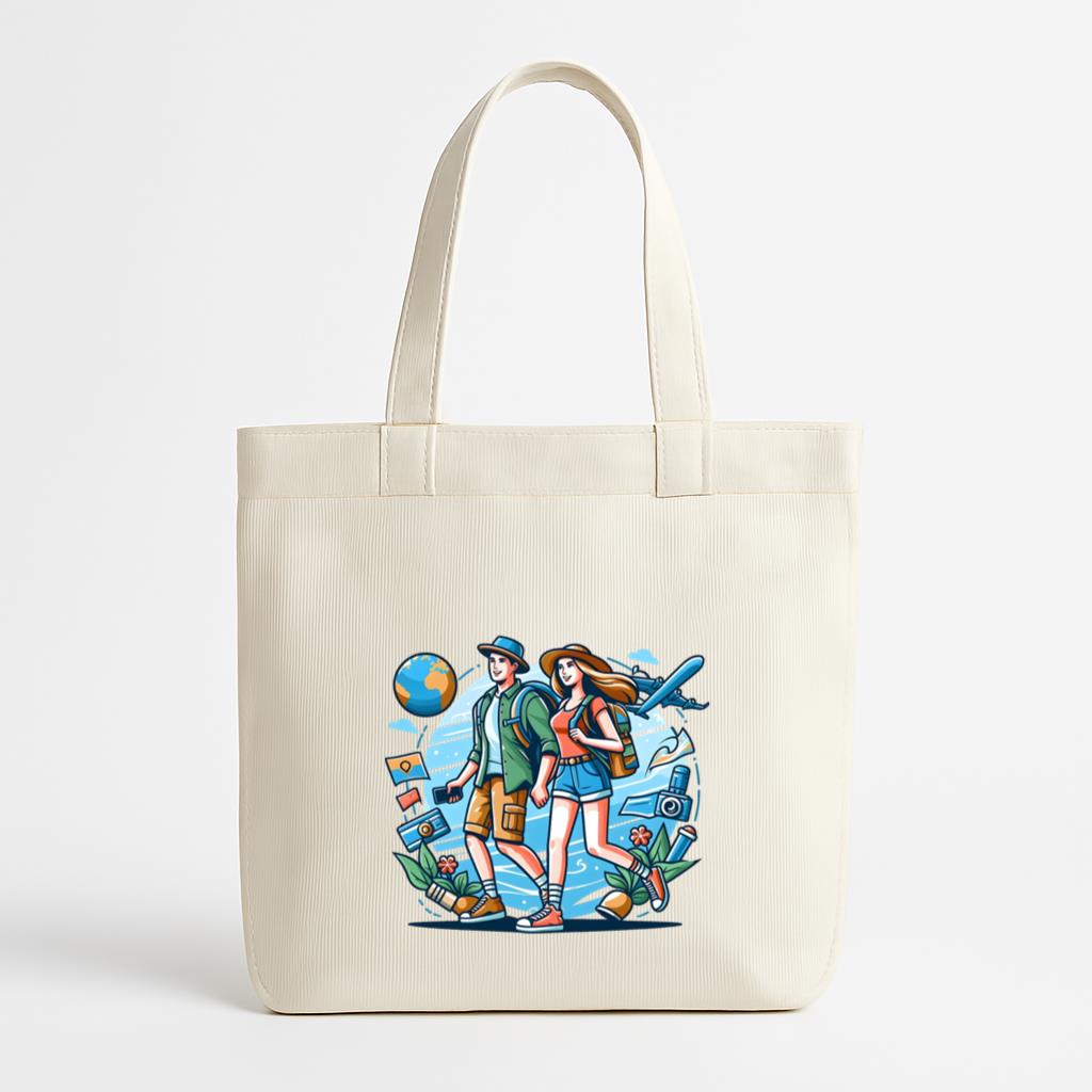 Gentle Fantastic Travelling Camping Canvas Tote Bag