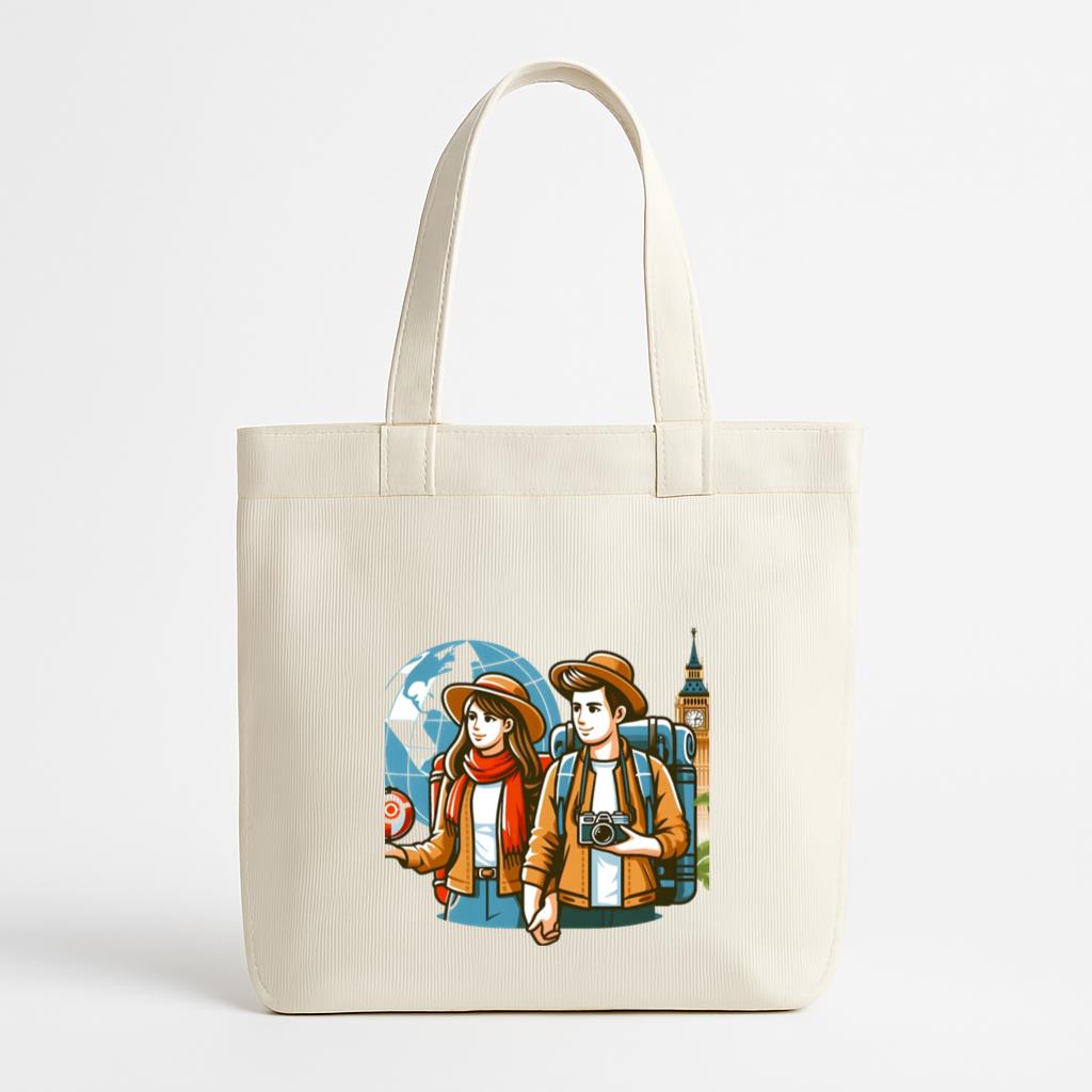 Gentle True Camping Travelling Canvas Tote Bag