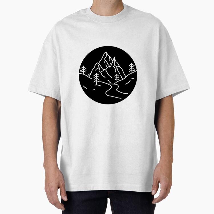 Landscape Cut Out T Shirt
