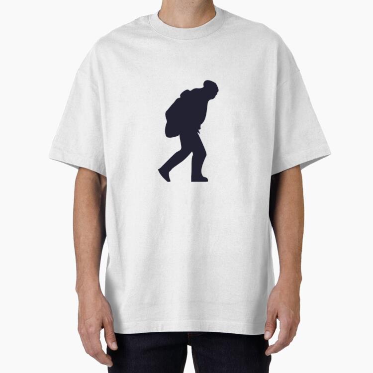 Mountain Climber Silhouette 2 T Shirt
