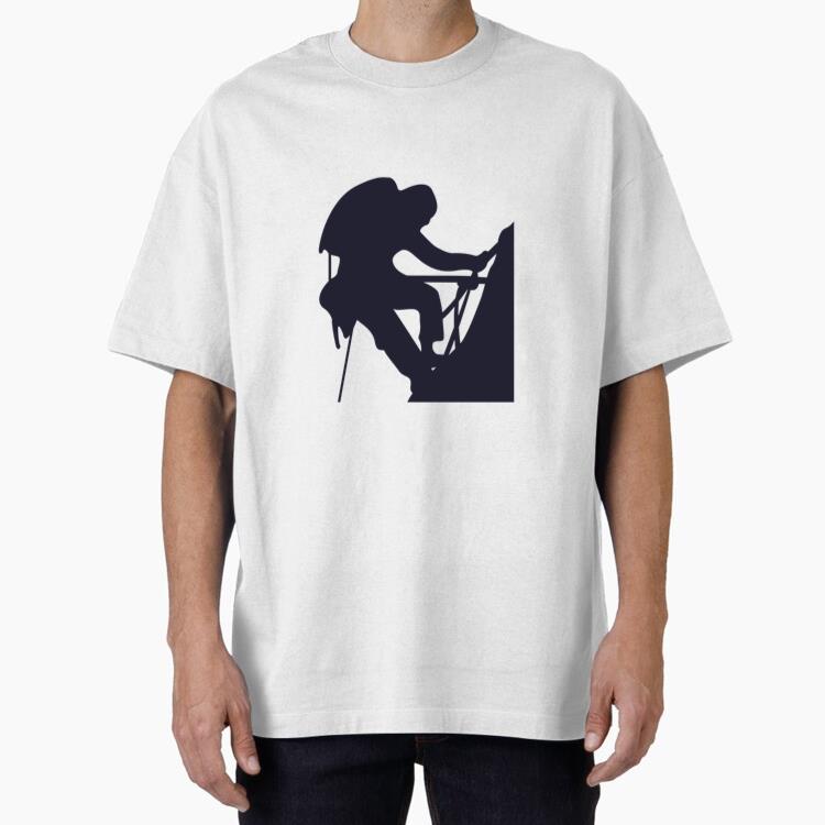 Mountain Climbing Silhouette 2 T Shirt