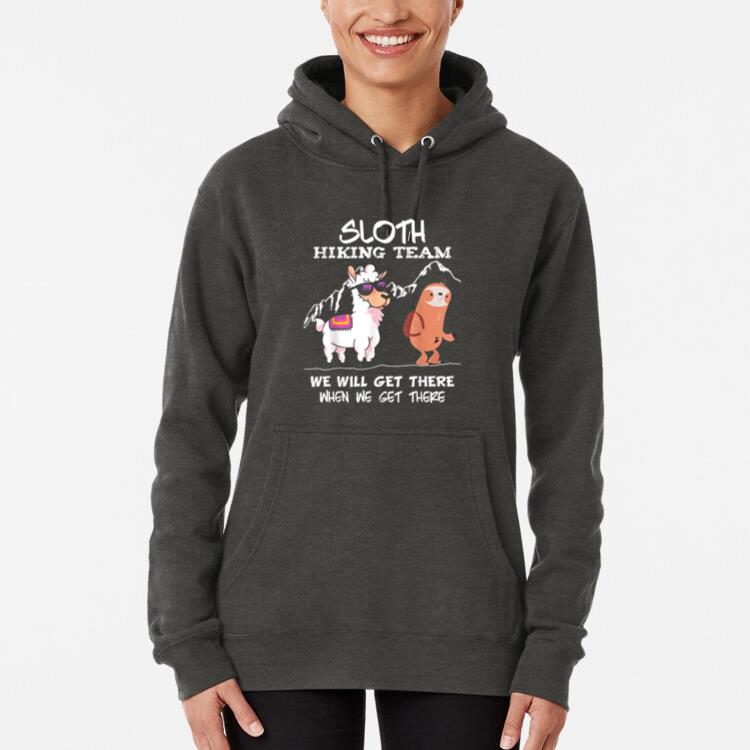 Sloth Hiking Team Hoodie