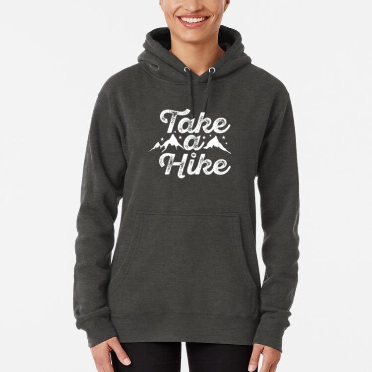 Take A Hike Hiking Camping Hoodie